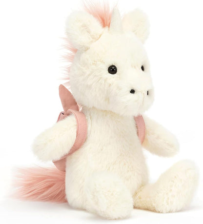 Jellycat Mochila Unicórnio Pelúcia Colecionável Decoração