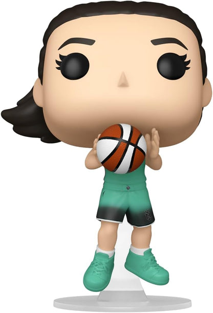 Funko Pop! WNBA: Liberty - Breanna Stewart - Jogadoras da WNBA - Boneco de vinil colecionável - Ideia para presente - Produtos oficiais - Brinquedos para crianças e adultos - Fãs de esportes - Boneco modelo para colecionadores