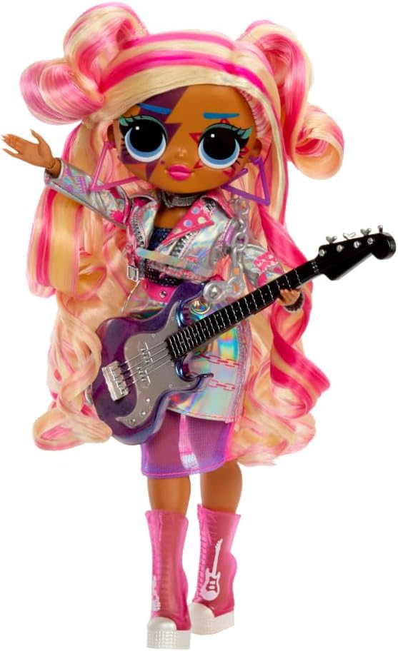 L.O.L. Surprise! Série OMG Eye Spy - Rockstar - Inclui 1 boneca, vem com roupas e acessórios, resolva pistas e desbloqueie surpresas, colecione todas as 4 bonecas.