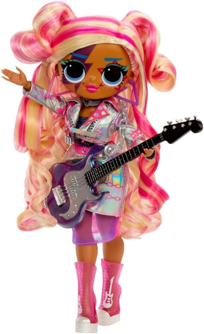 L.O.L. Surprise! Série OMG Eye Spy - Rockstar - Inclui 1 boneca, vem com roupas e acessórios, resolva pistas e desbloqueie surpresas, colecione todas as 4 bonecas.