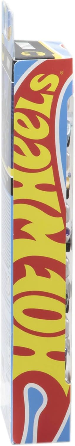 Conjunto de 5 carrinhos Hot Wheels Batman, escala 1:64, incluindo o Batmóvel, JDR18