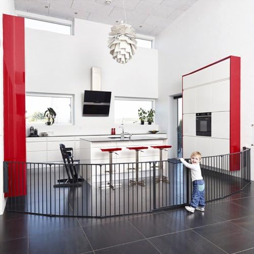 Separador de ambientes XXL negro BabyDan