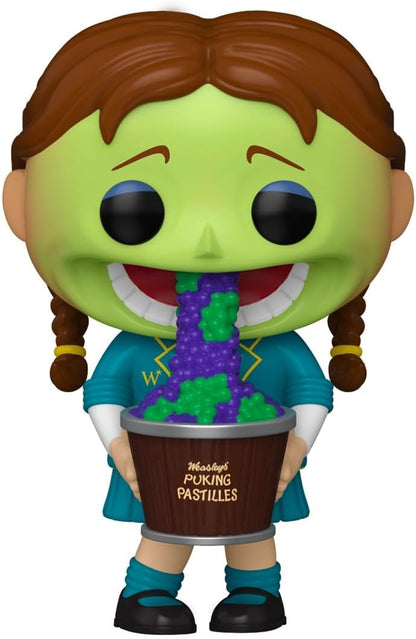 Funko Pop! Harry Potter S18 – Puking Pastille Girl - Figura de vinil colecionável - Produtos oficiais - Brinquedos para crianças e adultos - Fãs de cinema - Figura modelo para colecionadores