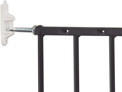 BabyDan Scandinavian Pet Design Puerta extensible para perros extra alta, 62,5-106,8 cm/24,6-42 pulgadas de ancho, 103 cm/40,5 pulgadas de altura, puerta extensible para perros