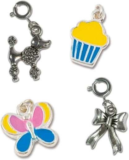 Galt Cute Charms - Kit para fazer colares e pulseiras com estojos criativos - Mais de 300 brinquedos Galt, charms fofos, kits de artesanato infantil, pacote com 2 brinquedos Galt, joias com charms