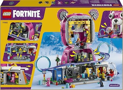 LEGO Fortnite Rave Cave - Brinquedo interativo com modelo de parque temático e 6 minifiguras para decoração de quarto infantil - Presente gamer para meninos e meninas a partir de 12 anos e fãs adolescentes - 77082