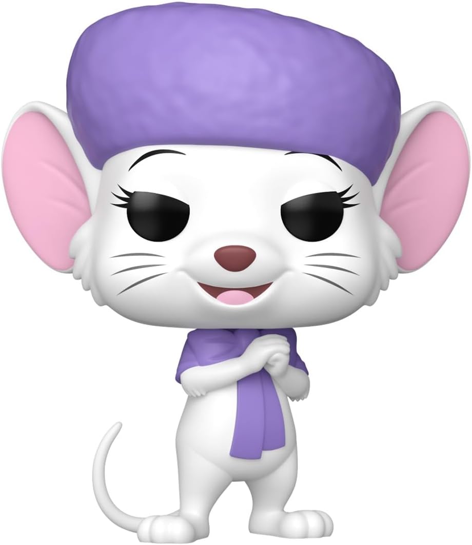 Funko Pop! Disney: Rescuers Down Under 35th - Miss Bianca - The Rescuers - Figura de vinil colecionável - Ideia para presente - Produtos oficiais - Brinquedos para crianças e adultos - Fãs de cinema
