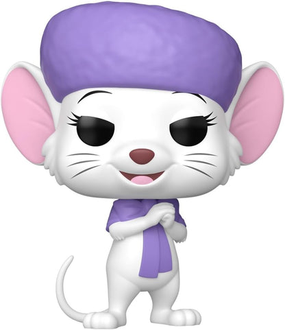 Funko Pop! Disney: Rescuers Down Under 35th - Miss Bianca - The Rescuers - Figura de vinil colecionável - Ideia para presente - Produtos oficiais - Brinquedos para crianças e adultos - Fãs de cinema