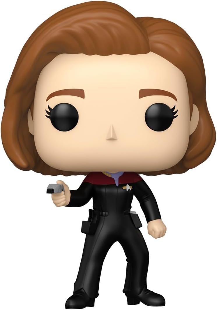 Funko Pop!TV: Star Trek Voyage – Capt. Janeway - Star Trek Voyager - Figura de vinil colecionável - Ideia para presente - Produtos oficiais - Brinquedos para crianças e adultos - Fãs de TV - Figura modelo para colecionadores