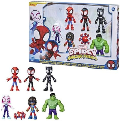 Homem-Aranha e seus amigos incríveis - Equipe Homem-Aranha e Amigos - Figuras