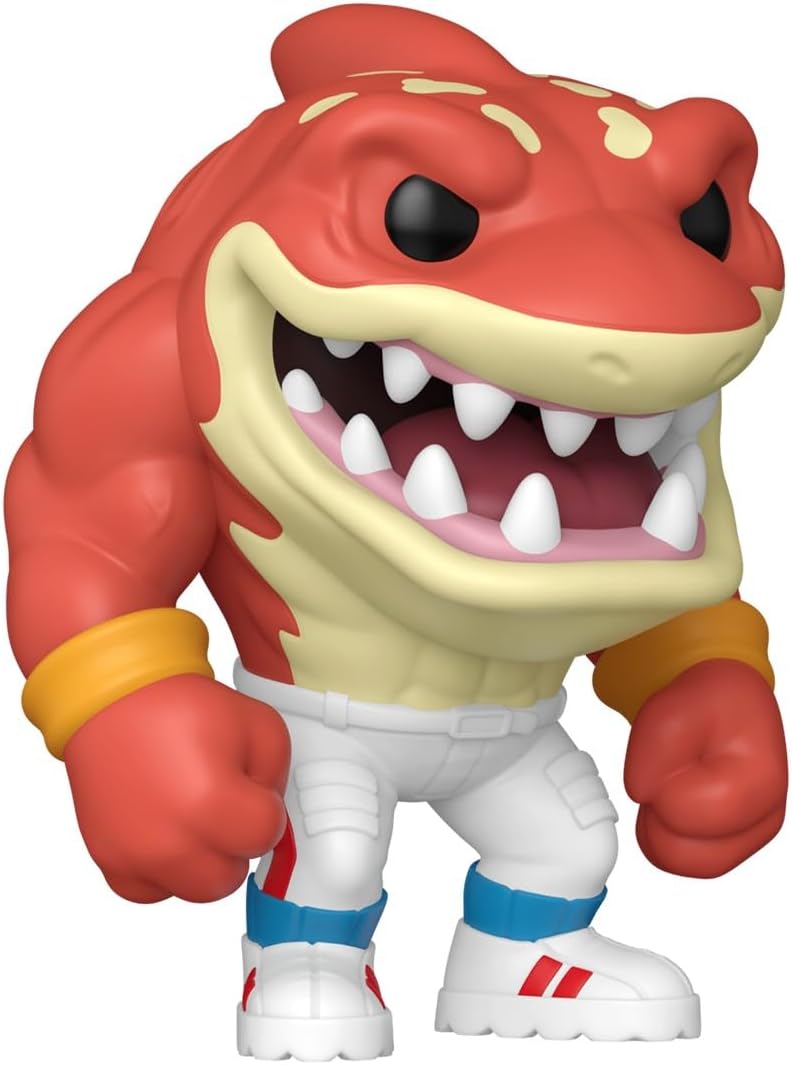 Funko Pop! Vinil: Street Sharks - Big Slammu - Figura de vinil colecionável - Ideia para presente - Produtos oficiais - Brinquedos para crianças e adultos - Ícones de anúncios para fãs - Figura modelo para colecionadores e exposição