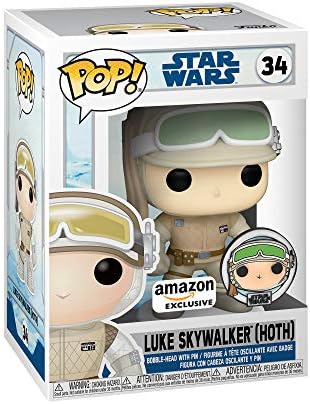 Funko POP! Star Wars: ATG - Luke Skywalker com Pin de Esmalte - Exclusivo da Amazon - Figura Colecionável de Vinil - Ideia de Presente - Produto Oficial - Brinquedos para Crianças e Adultos - Fãs de Filmes