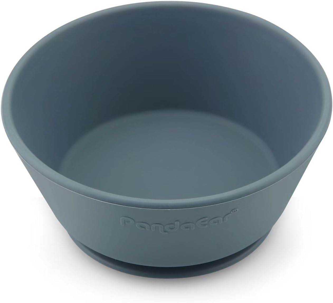 PandaEar Conjunto de 3 Tigelas para Bebê com Ventosa | Tigelas de Silicone para a Primeira Fase de Alimentação de Bebês e Crianças | Tigelas com Ventosa de Grau Alimentício para Crianças | Tigelas Macias,