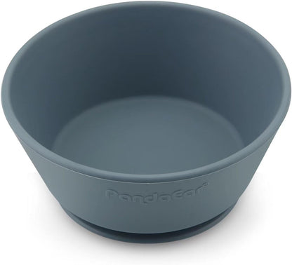 PandaEar Conjunto de 3 Tigelas para Bebê com Ventosa | Tigelas de Silicone para a Primeira Fase de Alimentação de Bebês e Crianças | Tigelas com Ventosa de Grau Alimentício para Crianças | Tigelas Macias,