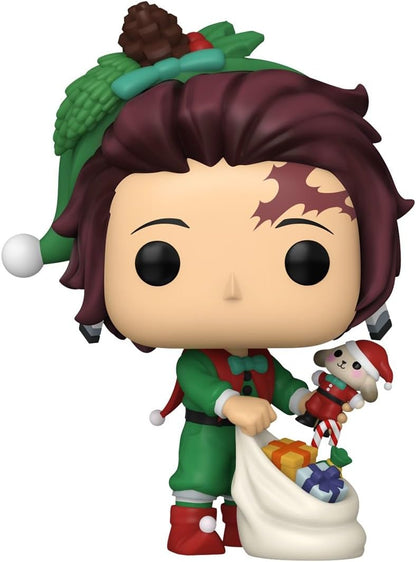 Funko Pop! Plus: Demon Slayer - Tanjiro Kamado - (Holi) - Figura colecionável de vinil - Ideia para presente - Produtos oficiais - Brinquedos para crianças e adultos - Fãs de anime - Figura modelo para colecionadores e exposição