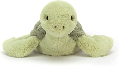 Jellycat Decoração de pelúcia colecionável Tully Turtle