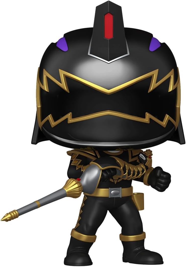 Funko Pop! TV: Power Rangers Dino Thunder - Black Dino Ranger - Figura de vinil colecionável - Ideia para presente - Produtos oficiais - Brinquedos para crianças e adultos - Fãs de TV - Figura modelo para colecionadores