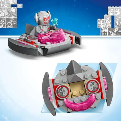 LEGO | Marvel Ultron vs. Homem de Ferro - Brinquedo de Super-Herói com Figura de Ação Mecânica e 2 Minifiguras - Presente para Meninos a partir de 4 Anos e Fãs da Série Homem de Ferro e Seus Incríveis Amigos - 11209