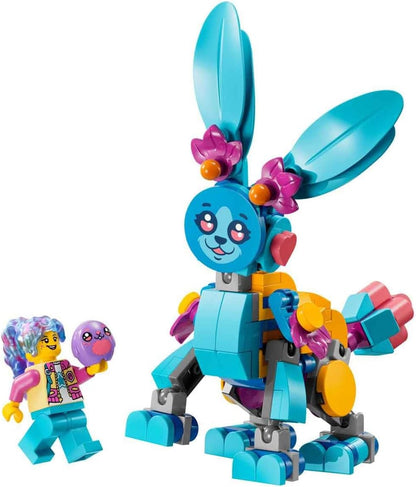 LEGO Conjunto de aventuras criativas de animais DREAMZzz Bunchu, figura de coelho reconstrói em 19 brinquedos de animais diferentes, incluindo leão, elefante, pássaro e tartaruga, presente para meninas e meninos de 7 anos ou mais