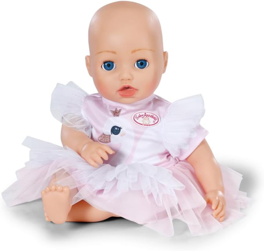 Baby Annabell Vestido Cisne, Lindo Conjunto para Bonecas de 43cm, 711040 Zapf Creation