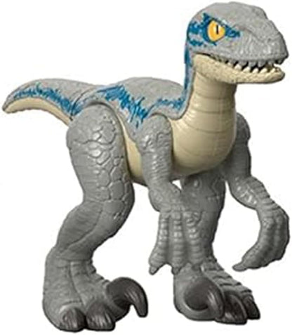 Imaginext Peça de reposição para o caminhão de transporte de dinossauros Jurassic World da Fisher-Price - FMX87 - Figura de dinossauro azul