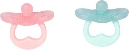 Baby Annabell Chupeta Universal 707074 - Uma chupeta em duas cores sortidas - Chupeta com alça para bonecas de 43 cm que não precisam de boca - Adequada para crianças a partir de 3 anos