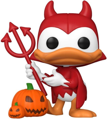 Funko Pop! Disney: Pato Donald Diabo - Probabilidade de 1/6 para variante rara de Chase - Pato Donald - Figura colecionável de vinil - Ideia para presente - Produtos oficiais - Brinquedos para crianças e adultos - Fãs de TV