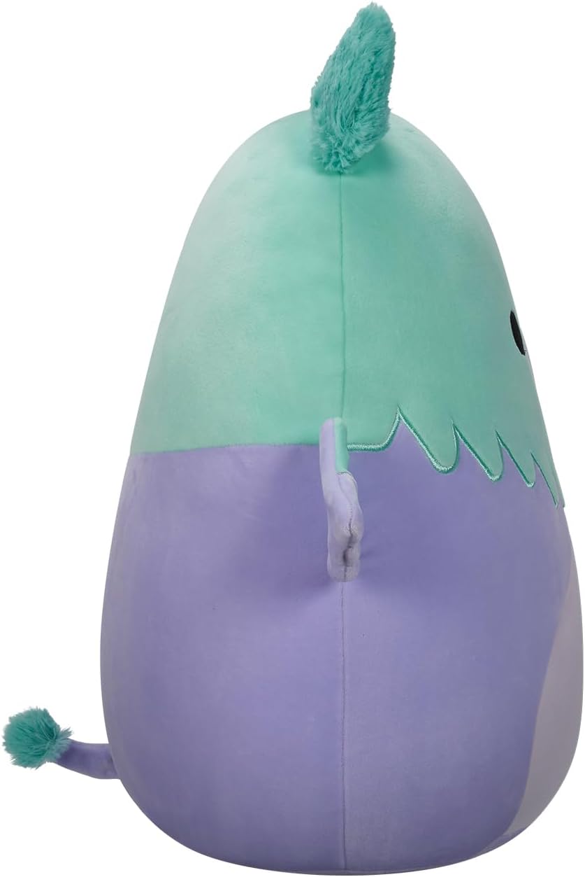 Squishmallows SQCR05401 7,5 polegadas-Minerva The Squa e Purple Griffin, multicolorido