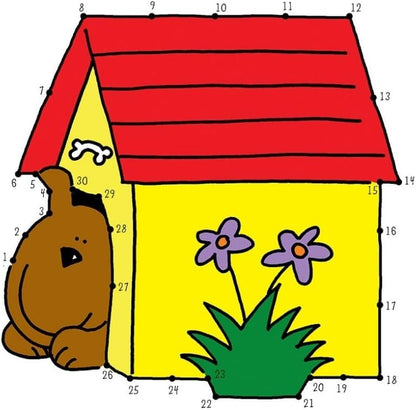 Galt Toys, Bloco de Ligar os Pontos, Livros de Atividades para Crianças, A partir de 5 Anos