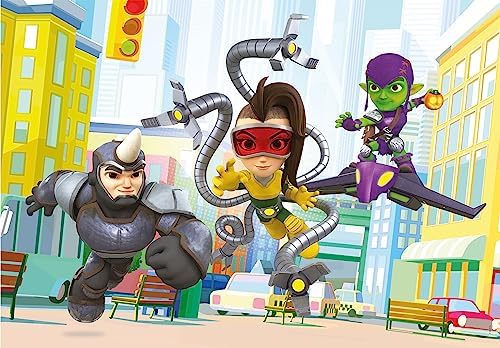 Homem-Aranha e seus amigos incríveis Marvel Power Smash Hulk Brinquedo pré-escolar, Figura de ação do Hulk de 25 cm com mudança de rosto, para crianças a partir de 3 anos