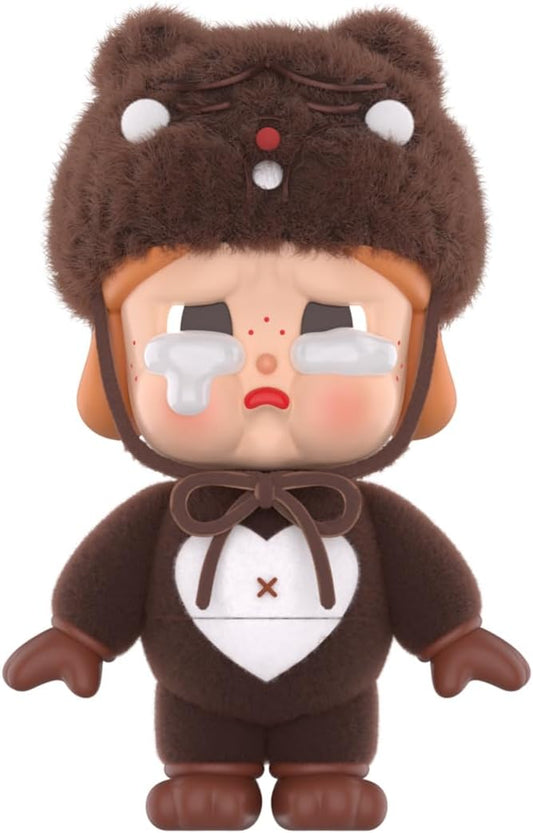 POP MART Boneco CRYBABY BE MINE 1 caixa de 2,5 polegadas, personagem articulado, design premium, presentes para mulheres, brinquedo colecionável favorito dos fãs, boneco de ação