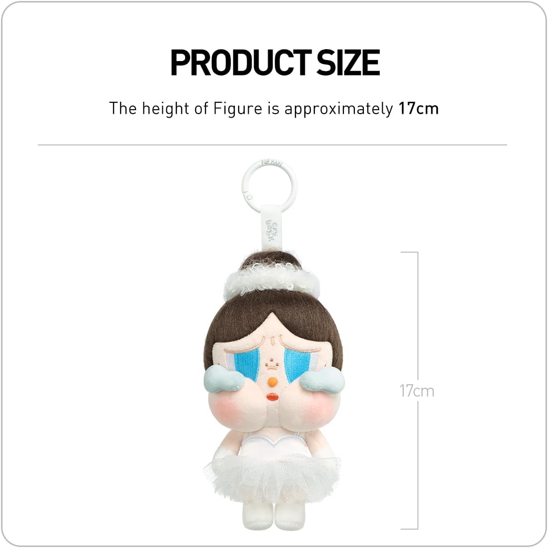 POP MART CRYBABY SHINY SHINY SERIES - Pacote de bolhas de pedante de pelúcia, personagem articulado, design premium, presentes para mulheres, brinquedo colecionável favorito dos fãs, figura de ação de brinquedo