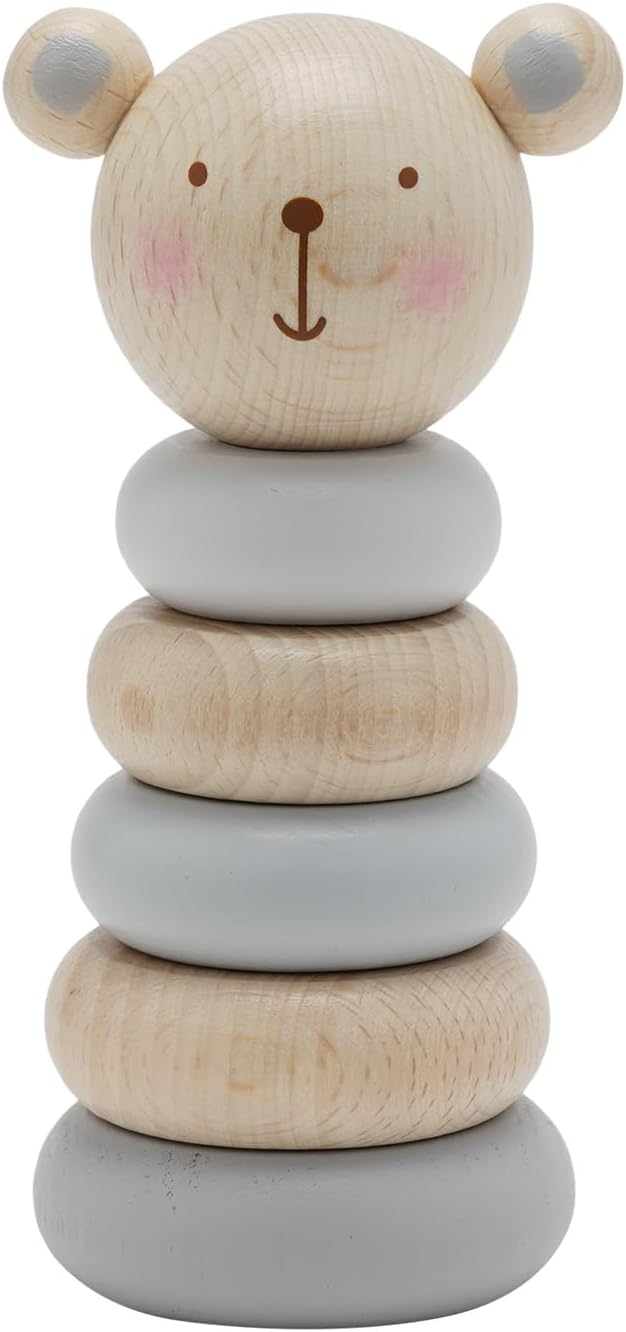 Bambino - Mini brinquedo empilhador de madeira 1 Unidade