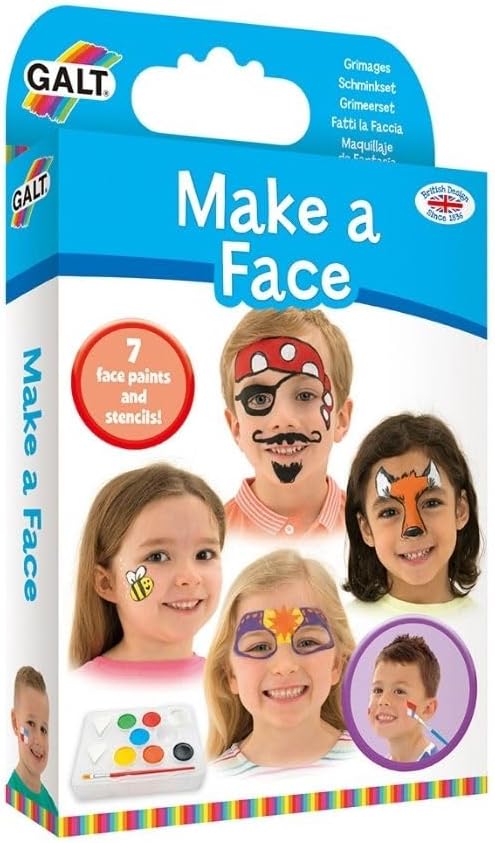 Galt Toys, Make a Face, Kit de artesanato para crianças a partir de 5 anos