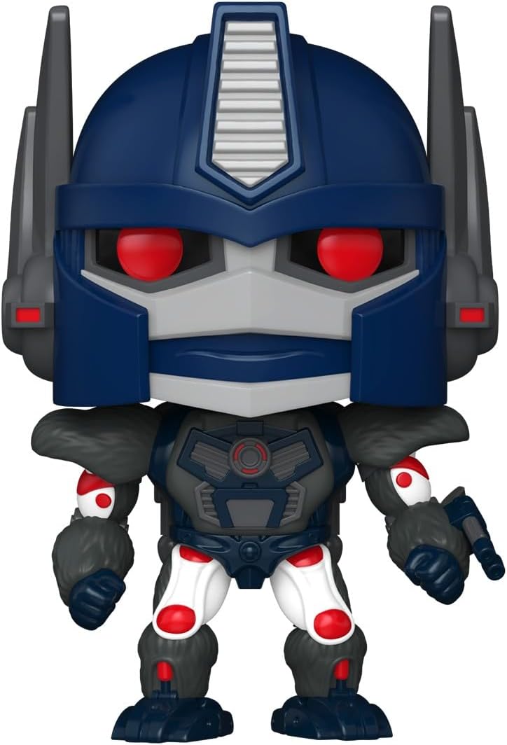 Funko Pop! TV: Transformers – Opti Optimus Primal - Transformers Classic - Figura de vinil colecionável - Ideia para presente - Produtos oficiais - Brinquedos para crianças e adultos - Fãs de TV - Figura modelo para colecionadores