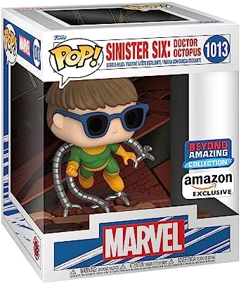 Funko POP! Deluxe: Marvel Sinister Six - Doutor Octopus - Doc Oc - Marvel Comics - Exclusivo da Amazon - Figura de Vinil Colecionável - Ideia de Presente - Produto Oficial - Brinquedos para Crianças e Adultos