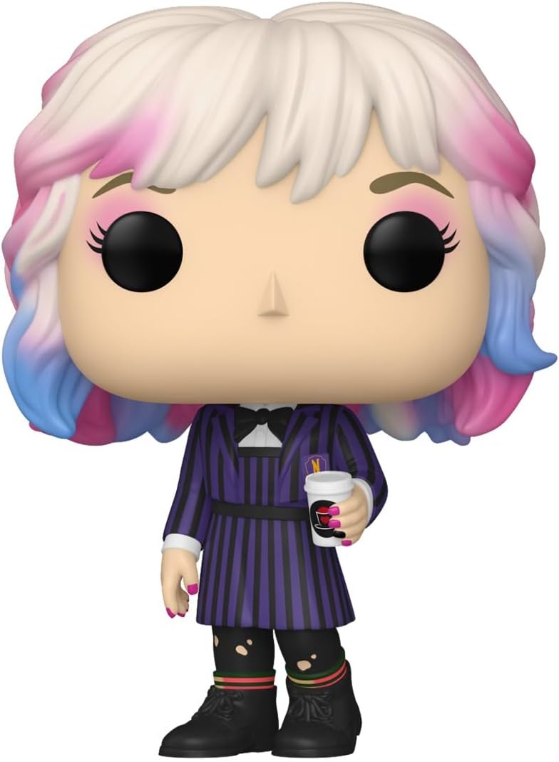 Funko Pop! TV: Wednesday - Enid - Figura de Vinil Colecionável - Ideia de Presente - Produto Oficial - Brinquedos para Crianças e Adultos - Fãs de Séries - Figura para Colecionadores e Exibição