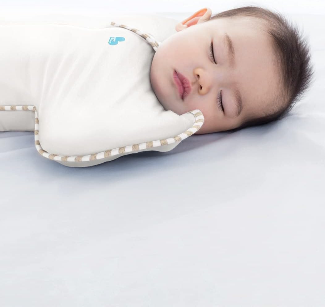 Love To Dream™ Swaddle UP™, Recém-nascido 2,2–3,8 kg - Creme | Ajuste perfeito, promove uma rotina de sono saudável | 1,0 Tog Ideal para primavera e verão (20–24 °C) | Algodão lavável à máquina com zíper duplo
