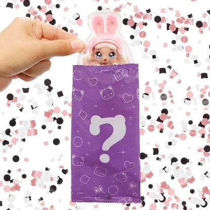 Na Na Na Surprise Minis Série 3-10 cm Boneca Fashion - Embalagem Misteriosa com Surpresa de Confete - Inclui 1 Boneca, Roupa e Sapatos - Articulada - Brinquedo Infantil - Ideal para Crianças a partir de 4 Anos