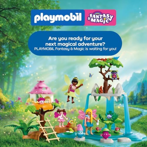 Playmobil | Fantasia e Magia | Casamento Subaquático | Pavilhão das Sereias com Lanternas Luminosas | Brinquedo de Sereia para Crianças a partir de 4 Anos | 72104