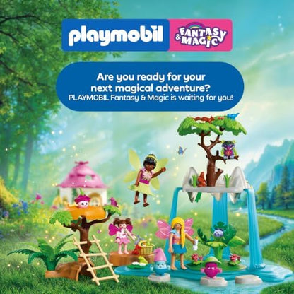 Playmobil | Fantasia e Magia | Casamento Subaquático | Pavilhão das Sereias com Lanternas Luminosas | Brinquedo de Sereia para Crianças a partir de 4 Anos | 72104