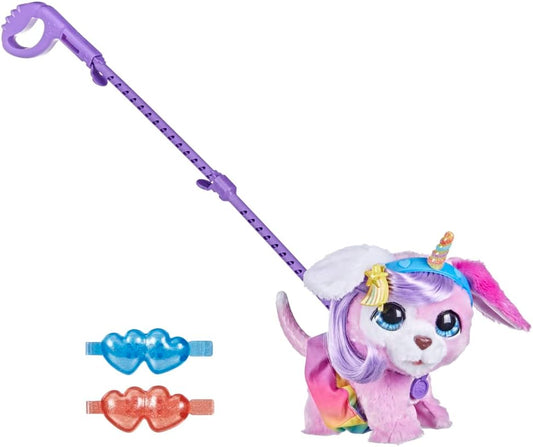 Hasbro FurReal Glamalots Juguete interactivo para mascotas, 7 accesorios, edades 4+, multicolor (F1544)