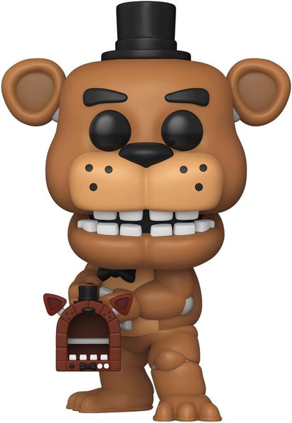 Funko Pop! Games: Fusion - Freddy Fazbear, 1/6 de chance de conseguir a variante rara Chase, figura de vinil colecionável, ideia de presente, produto oficial, brinquedos para crianças e adultos, fãs de videogames.