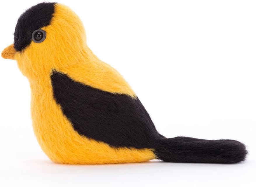 Jellycat Birdling Goldfinch - C: 9 cm x C: 7 cm x A: 10 cm
