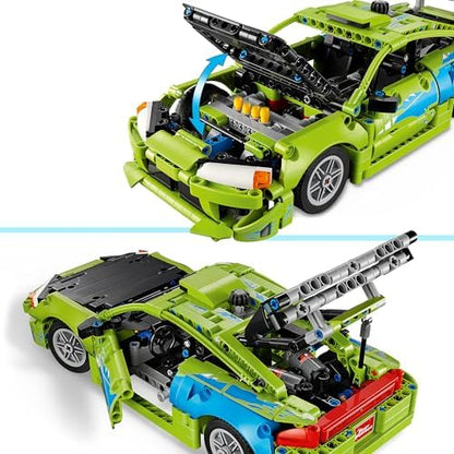 LEGO Technic Velozes e Furiosos Mitsubishi Eclipse - Kit de Montagem Colecionável STEM com Volante e 2 Cilindros de NOS - Presente para Adolescentes a partir de 14 Anos e Fãs Adultos do Filme - 42229