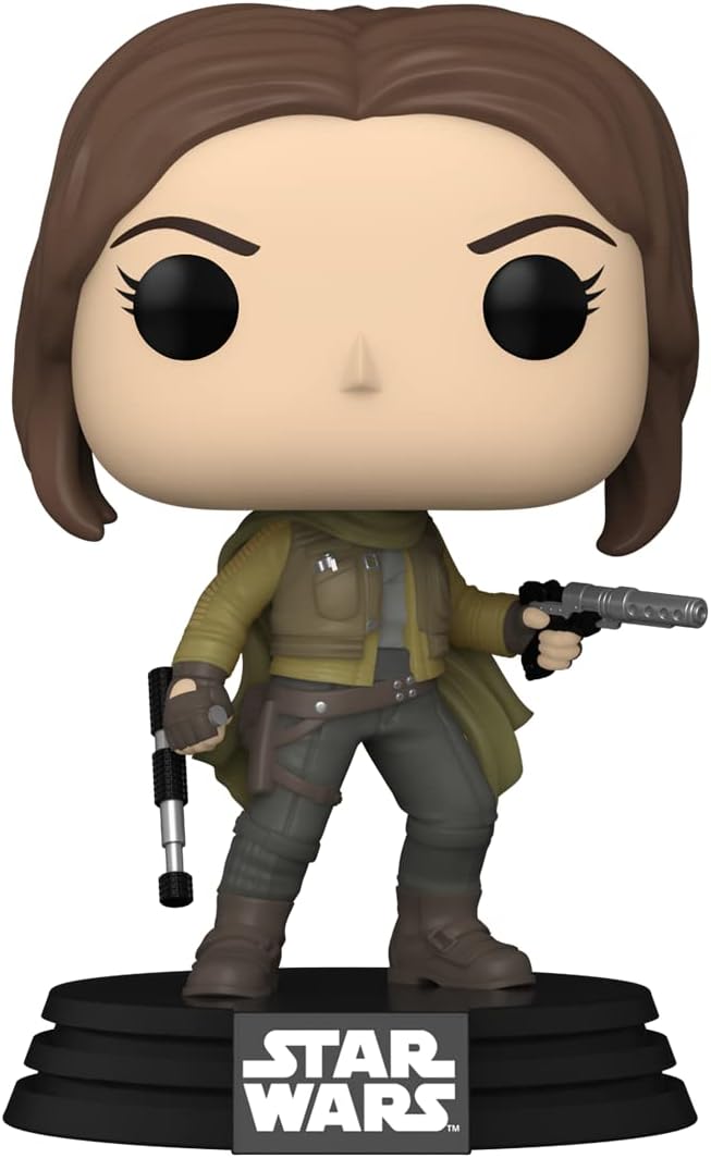 Funko POP! Star Wars: Power of the Galaxy - Jyn Erso - Star Wars Rogue One - Figura de vinil colecionável - Ideia de presente - Produtos oficiais - Brinquedos para crianças e adultos - Fãs de cinema