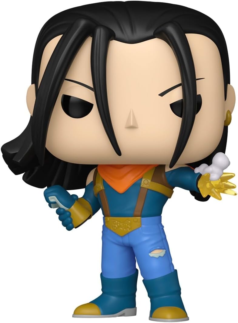 Funko Pop! Animation: Dragon Ball GT - Super Androide 17 - Figura Colecionável de Vinil - Ideia de Presente - Produto Oficial - Brinquedos para Crianças e Adultos - Fãs de Anime - Figura para Colecionadores e Exibição
