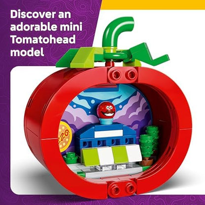 LEGO Fortnite Tomatohead - Figura Interativa com Restaurante Interno - Decoração para Quarto ou Mesa Infantil - Presente Gamer para Meninos, Meninas e Fãs a partir de 10 Anos - 77079