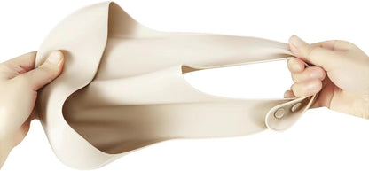 PandaEar Conjunto de 3 Babadores de Silicone para Bebês, Impermeáveis, Tamanhos de 6 a 18 meses, Ideais para a Introdução Alimentar, Babadores Ajustáveis para Alimentação com Bolso Grande para Coletar Alimentos, Livres de BPA