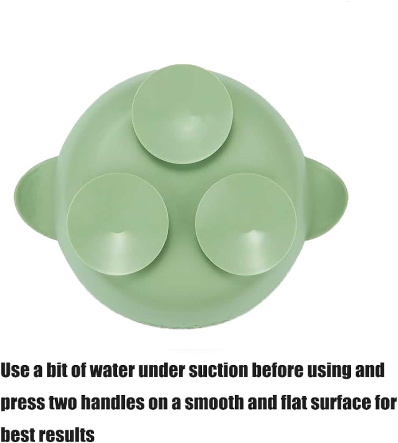 PandaEar Conjunto de 6 Tigelas e Colheres de Aço Inoxidável para Bebês, 2 Tigelas com Ventosa e 4 Talheres de Silicone, Tigelas Antiderrapantes com Capa de Silicone e Colher e Garfo Antiengasgo